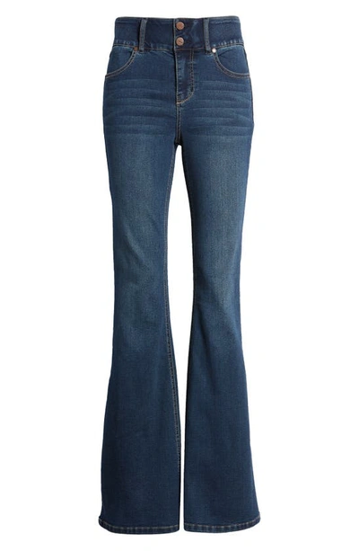 Shop 1822 Denim Fit & Lift High Waist Flare Jeans In Oretha