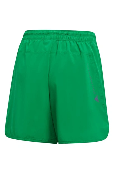 Adidas By Stella Mccartney Truepurpose Stretch Recycled Polyester Training Shorts In Green