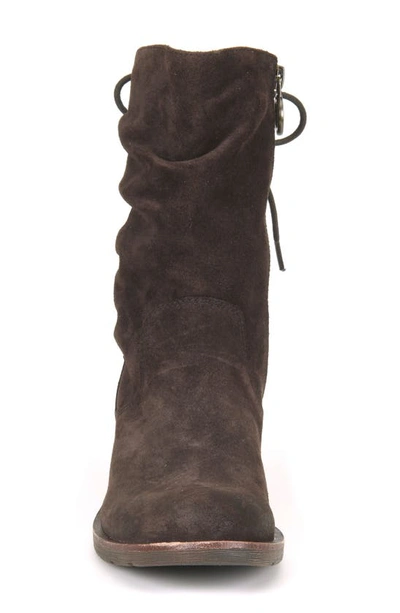 Shop Söfft Sharnell Lace-up Boot In Dark Brown