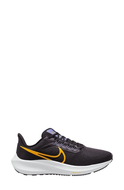 Shop Nike Air Zoom Pegasus 39 Running Shoe In Black/ Yellow Ochre-off Noir