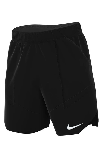 Shop Nike Court Dri-fit Advantage 7" Tennis Shorts In Black/ White
