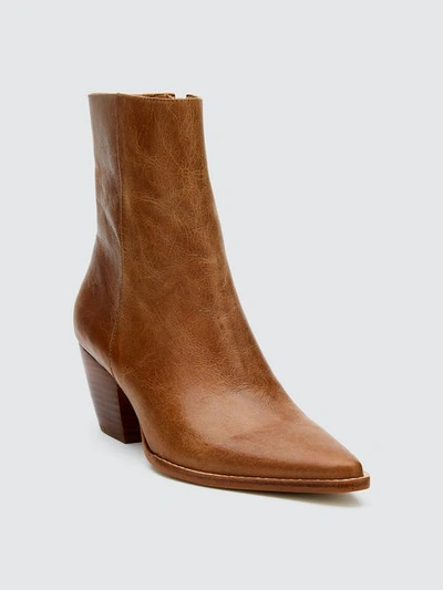 Shop Matisse Caty Leather Boot In Brown