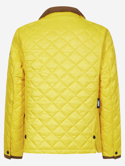 Shop Husky Jacket In Yellow