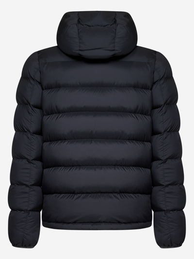 Shop Herno Super Matt Down Jacket In Black