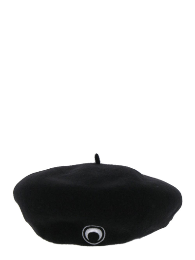 Shop Marine Serre Black French Beret