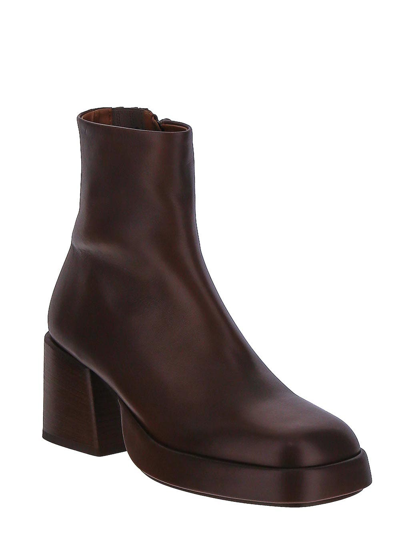 Shop Marsèll Plattino Ankle Boots In Brown
