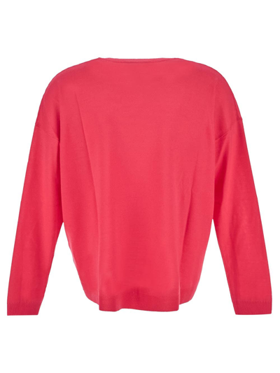 Shop Goes Botanical Crewneck Sweatshirt In Pink