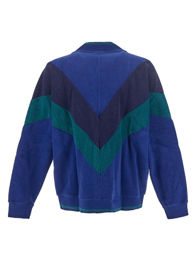 Shop Puma Uptown Relaxed Cardigan In Blue