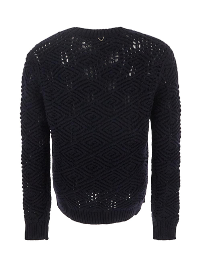 Shop Aion Black Knitted Sweater