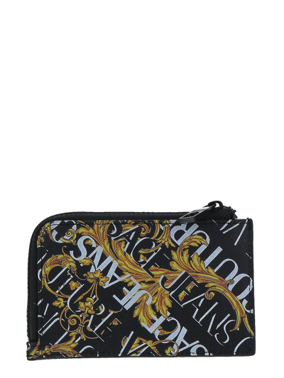 Shop Versace Jeans Couture Printed Card Holder