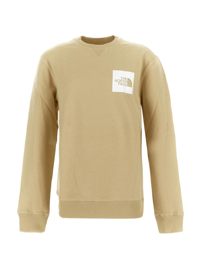 the north face sweater beige