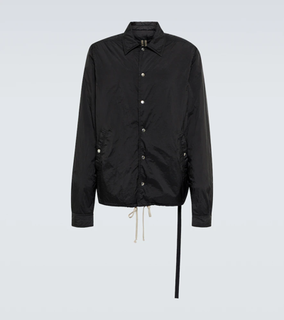 Shop Rick Owens Drkshdw Buttoned Jacket In Black