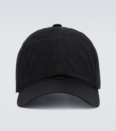 Shop Our Legacy Cotton-blend Cap In Black Wax Neo Nylon