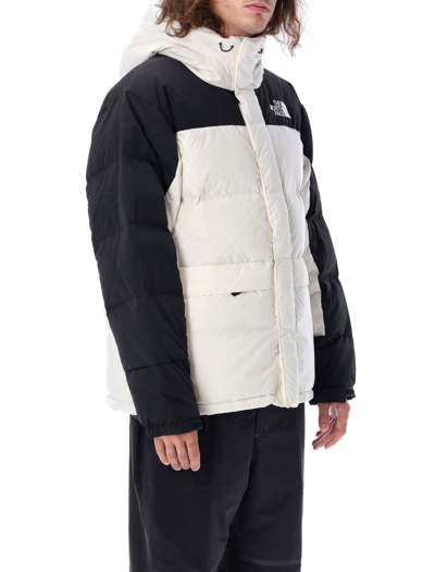 Shop The North Face Himalayan Down Parka In White Black