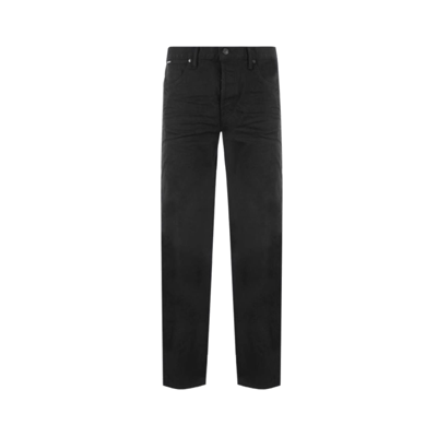 Shop Tom Ford Denim Jeans In Black