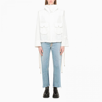 Shop Moncler Genius Genius Koli Jacket In White