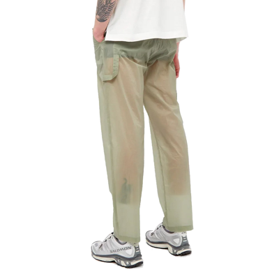 Shop Moncler Genius Genius Hot Lightweight Cady Trousers In Green