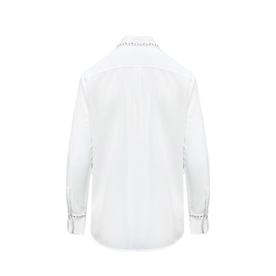 Shop Max Mara Studio Dire Shirt In White