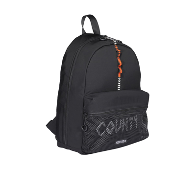 Shop Marcelo Burlon County Of Milan County Of Milan Logo Backpack In Black