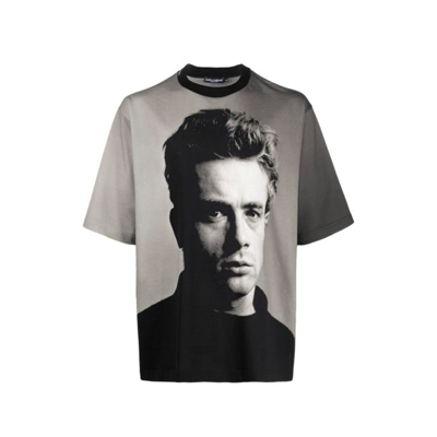 Shop Dolce & Gabbana James Dean T-shirt In Black