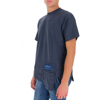 Shop Ambush Cotton T-shirt In Blue