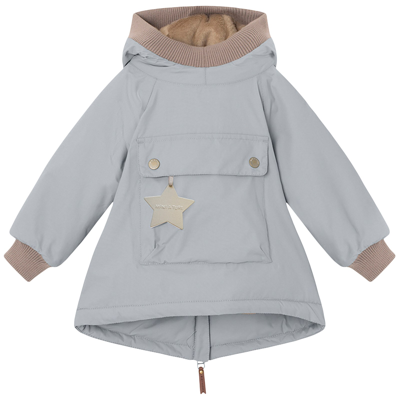 Mini A Ture Baby Wen Winter Jacket Quarry In Grey | ModeSens