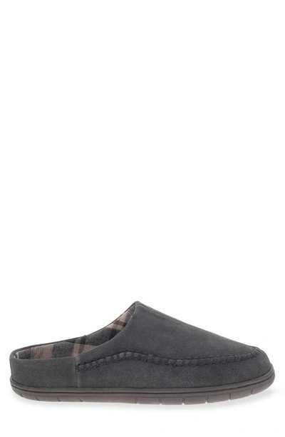 Staheekum Cypress Suede Slipper In Charcoal