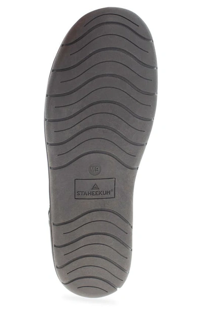 Staheekum Cypress Suede Slipper In Charcoal