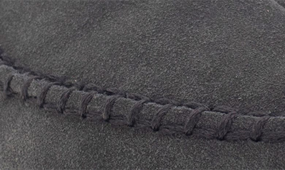 Staheekum Cypress Suede Slipper In Charcoal