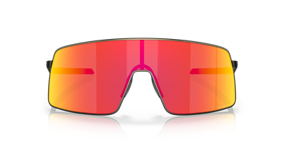 Shop Oakley Sutro Ti Sunglasses In Satin Carbon