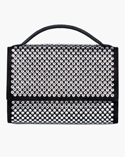 Shop Marina Raphael Crystal Cara Handbag | Cotton/suede/leather