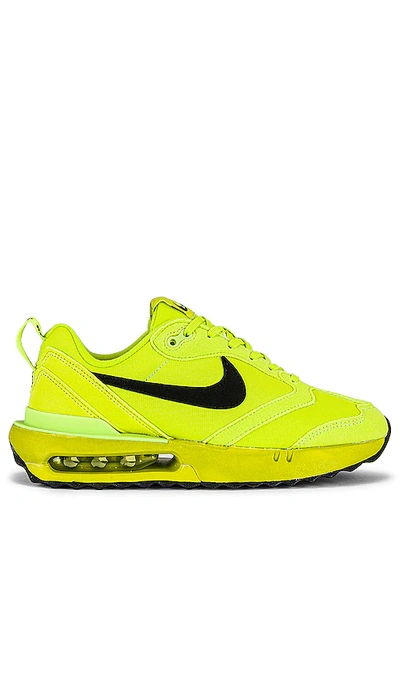 Shop Nike Air Max Dawn Sny Sneaker In Atomic Green  Black  & Light Lemon Twist