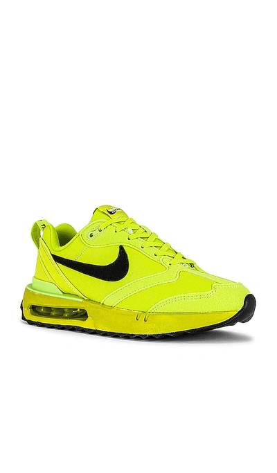 Shop Nike Air Max Dawn Sny Sneaker In Atomic Green  Black  & Light Lemon Twist