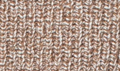 Shop Liverpool Los Angeles Shaker Stitch Mock Neck Sweater In Chestnut Multi