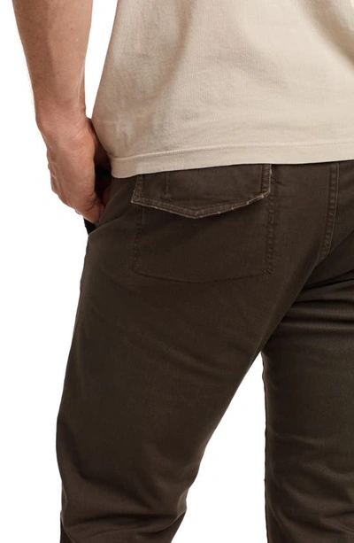 Rowan Raleigh Stretch Cotton Chino Pants In Olive