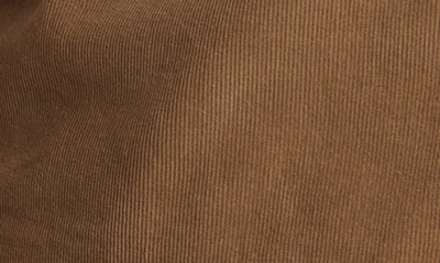 Rowan Nobel Fine Wale Corduroy Button-up Shirt In Umber