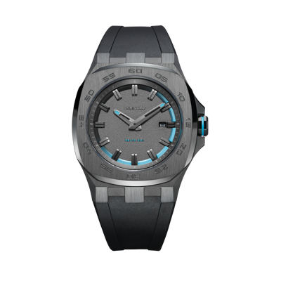 D1 Milano Delta 001 Artic 41.5mm In Black/blue/grey