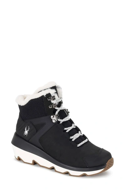 Shop Spyder Cadence 2 Faux Fur Waterproof Boot In Black