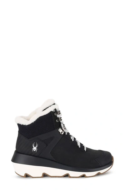 Shop Spyder Cadence 2 Faux Fur Waterproof Boot In Black