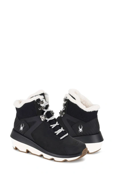 Spyder Cadence 2 Faux Fur Waterproof Boot In Black