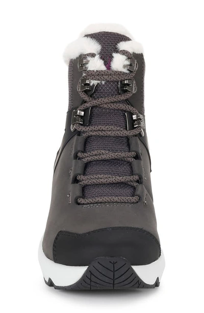 Shop Spyder Cadence 2 Faux Fur Waterproof Boot In Forged Iron