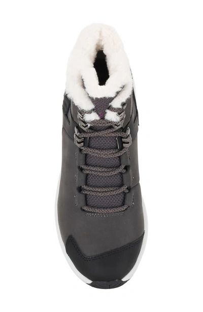 Shop Spyder Cadence 2 Faux Fur Waterproof Boot In Forged Iron