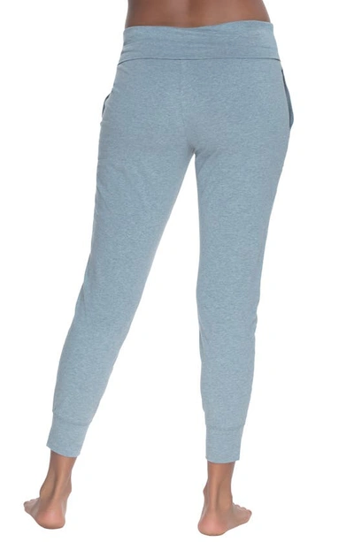 Felina Oversize Stretch Organic Cotton Joggers In Sky