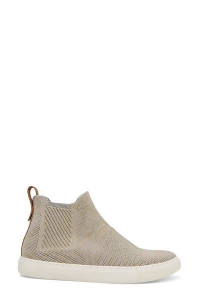 Shop Gentle Souls By Kenneth Cole Rory Mid Top Knit Sneaker In Ice