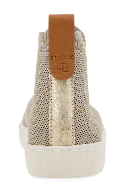 Shop Gentle Souls By Kenneth Cole Rory Mid Top Knit Sneaker In Ice