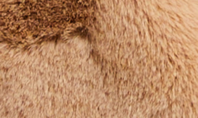 Shop Estelle Matterhorn Faux Fur Coat In Camel
