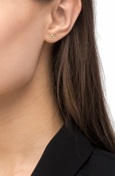 Lagos Ksl Diamond Triangle Stud Earrings In Gold Diamond