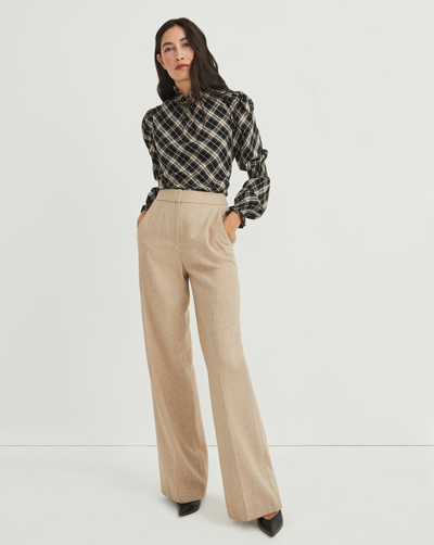 Shop Veronica Beard Tonelli Pant In Taupe