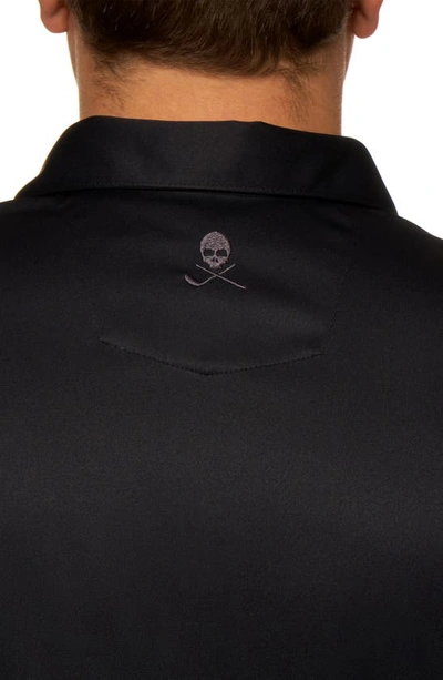 Shop Robert Graham Axelsen Short Sleeve Polo In Black