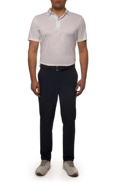 Shop Robert Graham Axelsen Short Sleeve Polo In White